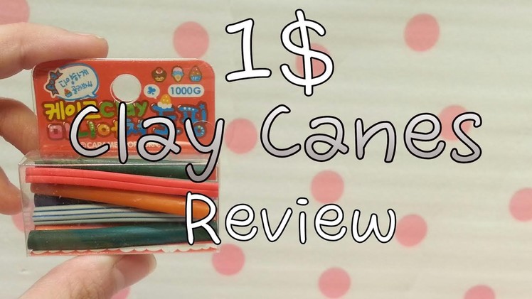1$ Polymer clay canes Review! {Clay.CraftyMints}