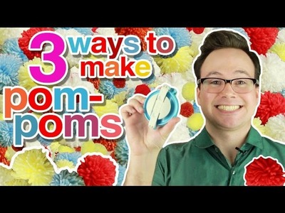 3 Easy Ways to Make Pom-Poms with Yarn