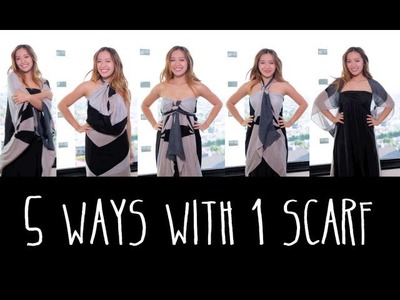 5 Ways to Wear 1 Scarf