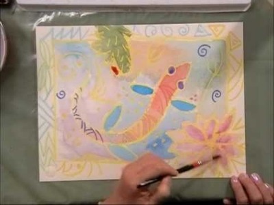 Amazing Watercolors: Projects Using the Wax Resist Technique [Preview]