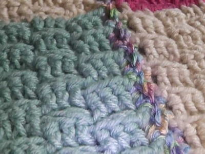 Basket Weave Blanket part 1