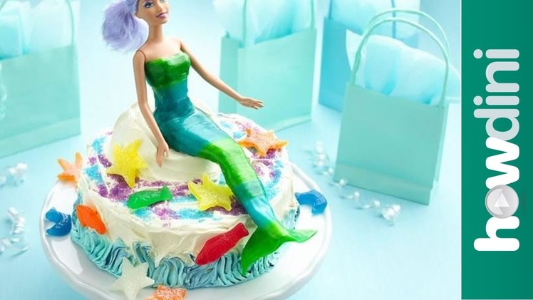 Birthday Cake Ideas: Easy Mermaid Birthday Cake