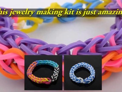 Bracelet Making Kit - Rubber Band Jewelry Maker Set Launched