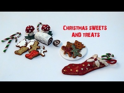 DIY: How To Make Christmas Sweets and Treats With Polymer Clay