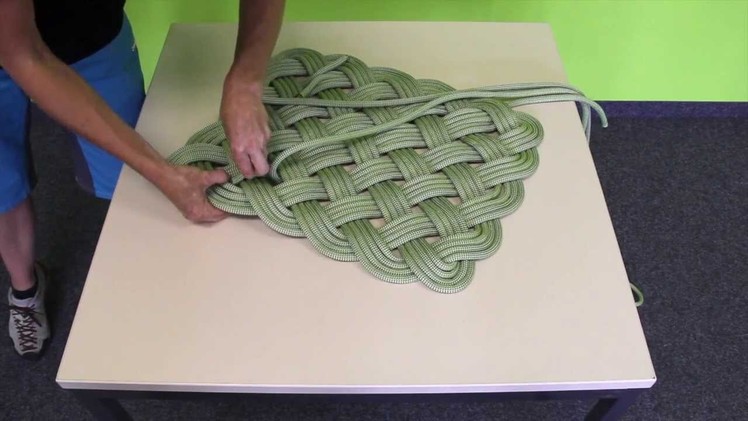 EDELRID How to weave a rope mat