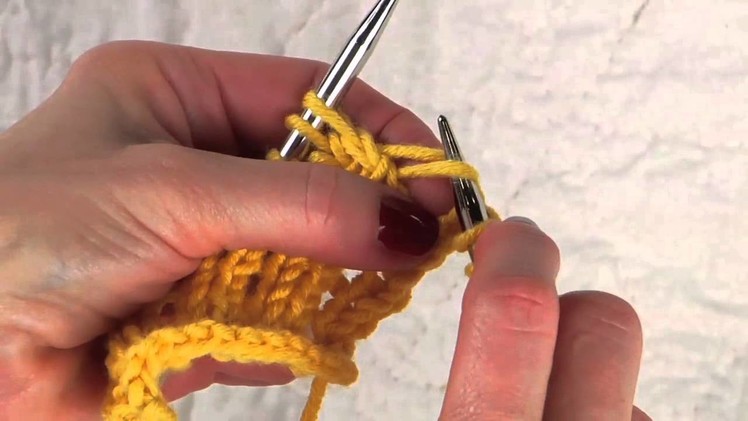 Fixing a Dropped Yarn Over