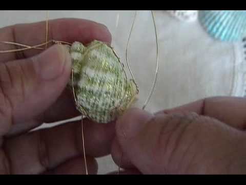 Free Flowing Wire Wrap With Shells - Part 1, by JaniceMae