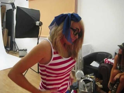 Girly Night Out Behind the Scenes: Where's Wally Photoshoot