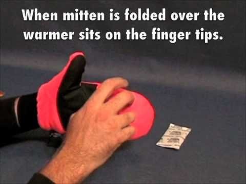 Heat Factory Heated Gloves with fold back mitten
