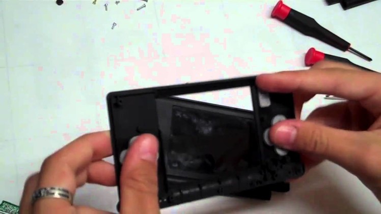How to Fix DS Lite Broken Hinge & Replace Shell 1.2