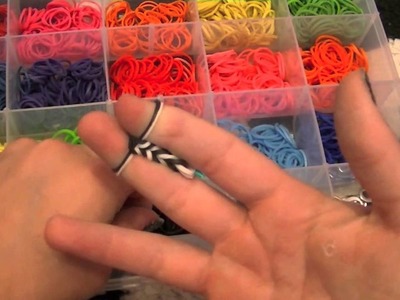 How to make a rainbow loom fishtail without the loom
