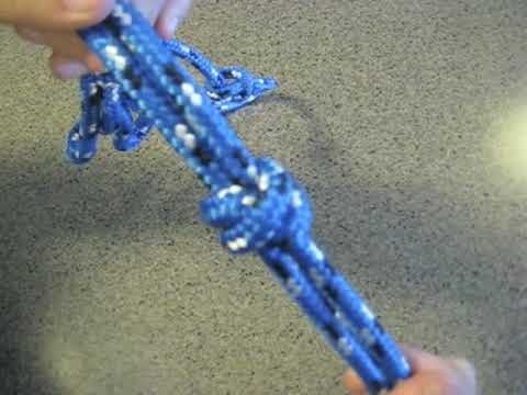 How to make a rope halter part 2 of 3