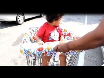How To Make a Shopping Cart Cover for Babies and Toddlers