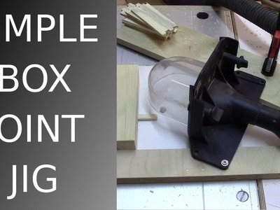 ⚙ How to make a simple box joint jig for small parts