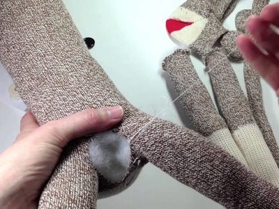 How to make a Sock Monkey Tutorial- Using a Pre-sewn Kit from SockMonkey.net