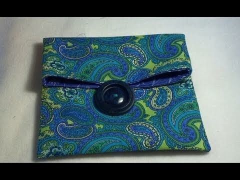 How to Make an Easy Clutch. Pouch Day 24