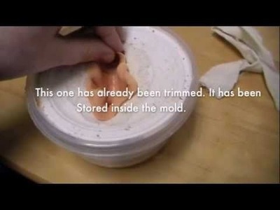 How to make latex prosthetics