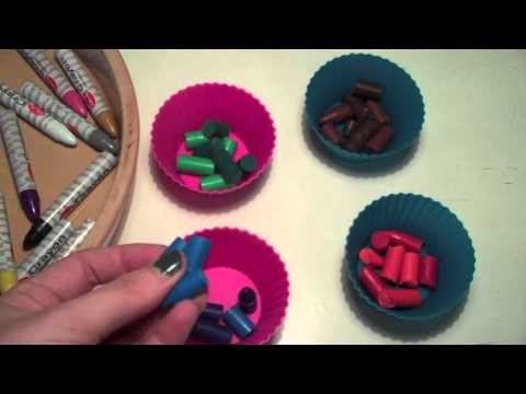 How to make unique crayons
