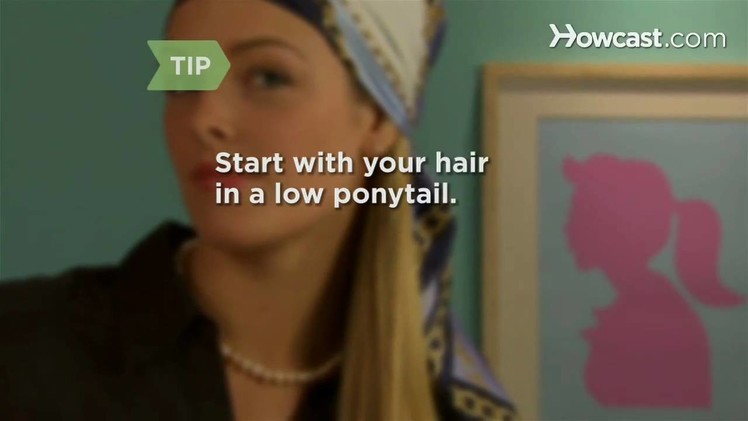 How to Tie a Scarf into a Stylish Head Wrap