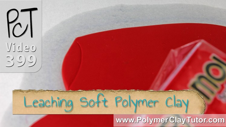 Leaching Soft Polymer Clay To Make It Firmer