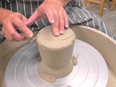 Making a one piece oil burner 1.2 - Clay Craft Malaysia