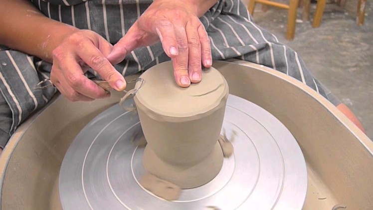Making a one piece oil burner 1.2 - Clay Craft Malaysia