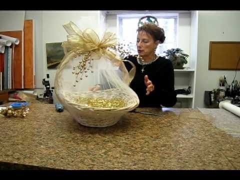 Nashville Wraps presents Wrapping a Basket with Tulle