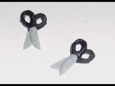 Polymer Clay Miniature - Scissor