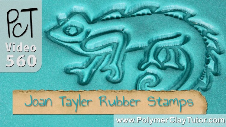 Polymer Clay Rubber Stamps by Joan Tayler Design