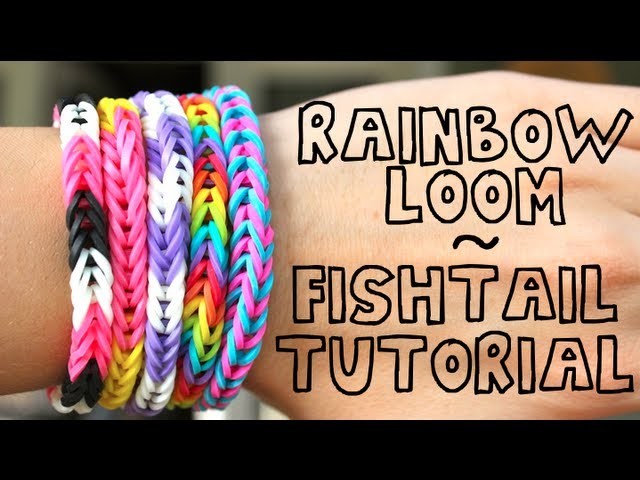 Rainbow Loom Tutorial: Fishtail!
