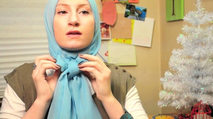 Scarf Hijab Bow Tutorial