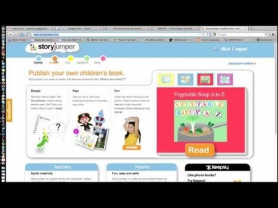 Story Jumper Tutorial - Creating a Digital Storybook