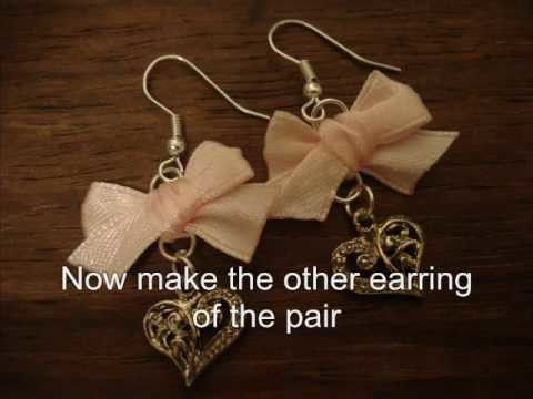Tutorial: Sweet Lolita Bow Earrings with Charm