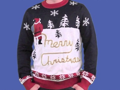 Ugly Christmas Sweater - Yellow Snow Sweater by Tipsy Elves 1