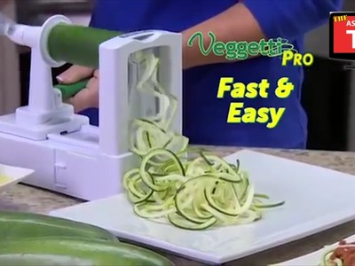 Veggetti Pro As Seen On TV Commercial Buy Veggetti Pro As Seen On TV Vegetable Noodle Maker
