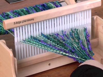 Weaving on the SampleIt Loom