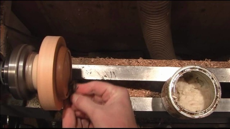 Woodturning Turning A Bracelet On The Lathe
