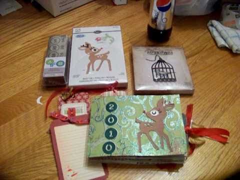 2nd Christmas Mini Paper Lunch Bag Album ~ 2010