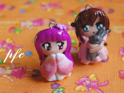 Chibi Charms {Polymer Clay Charm Update}