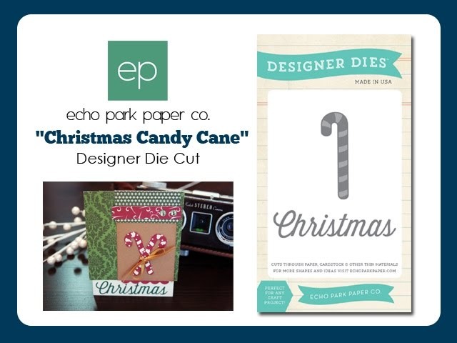 Christmas Candy Cane Designer Die Set