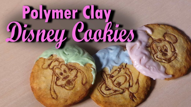 Disney Sugar Cookies - Polymer Clay Tutorial