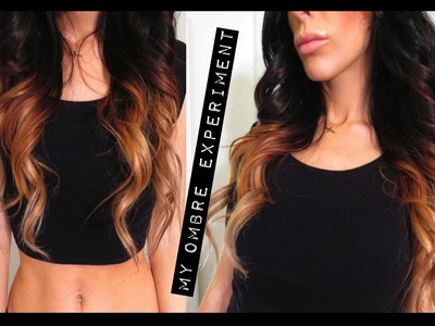 DIY At Home Ombre, Bleaching Hair, Extensions & L'oreal Wild Ombre Kit