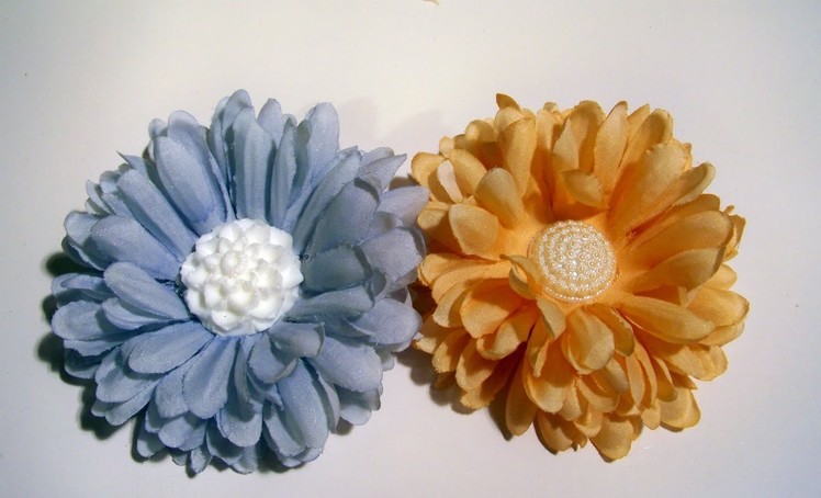 Flower Friday- Upcycled Old or Unused Silk Flowers