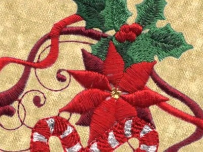Holiday Traditions Embroidery Designs by Lindee G