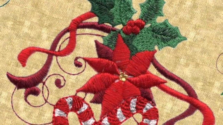 Holiday Traditions Embroidery Designs by Lindee G