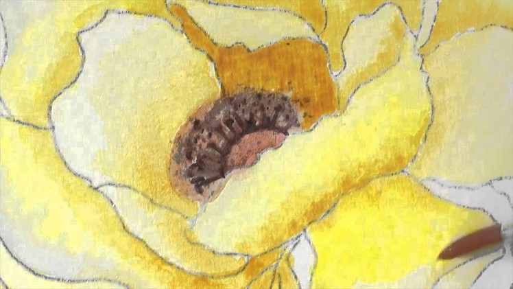 How to Build Up Color - Watercolor Painting Tutorial