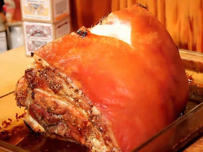 How to cook Pork, bone in pork shank roast a food tease with Jimbo Jitsu