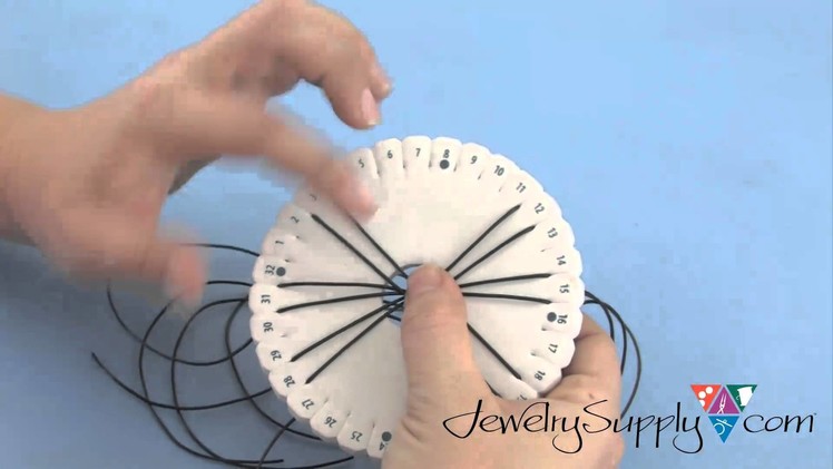 How to do a 12-Strand Kumihimo Bracelet