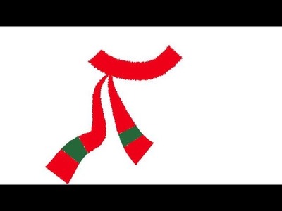 How to Draw a Christmas Scarf in Adobe Illustrator