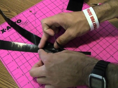 How to make a Duct tape lanyard!